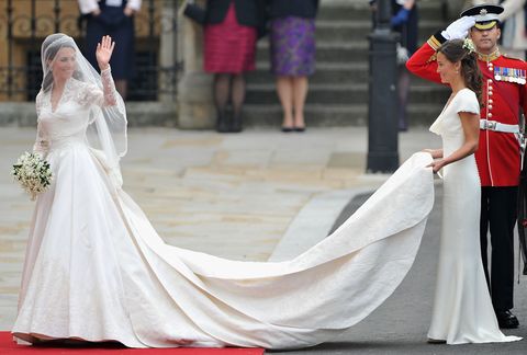 Kate Middleton royal wedding dress.