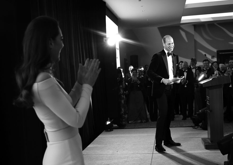kate middleton and prince william at the earthshot prize 2022