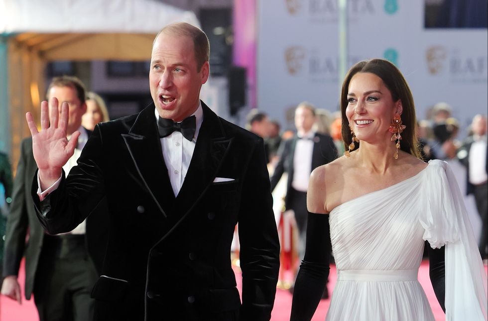 The Best Photos of Prince William and Kate Middleton at the 2023 BAFTAs