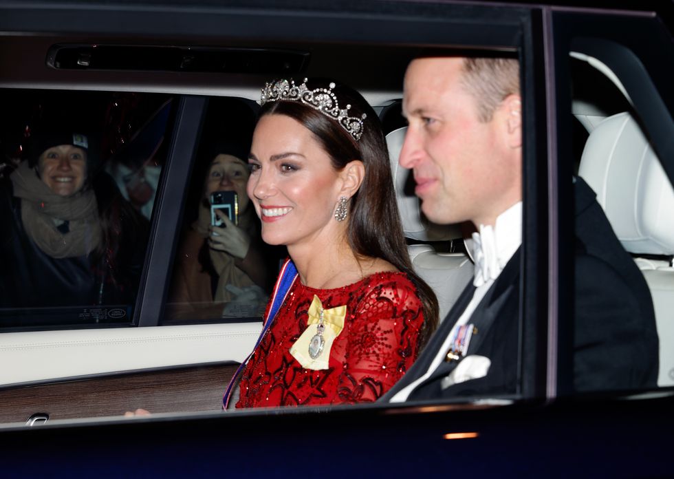 king charles iii attends reception for members of the diplomatic corps