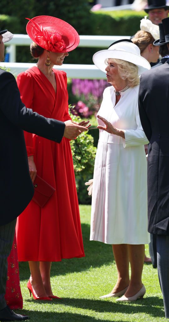 Kate Middleton's vivid red dress at Royal Ascot 2023