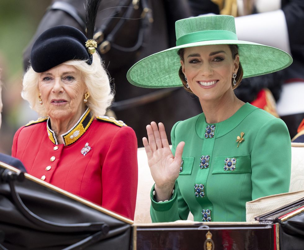 kate middleton at trooping the colour 2023