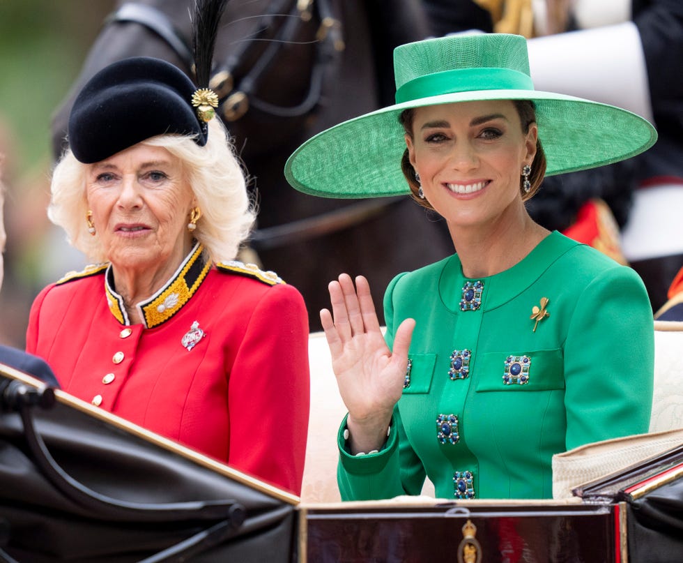 kate middleton at trooping the colour 2023