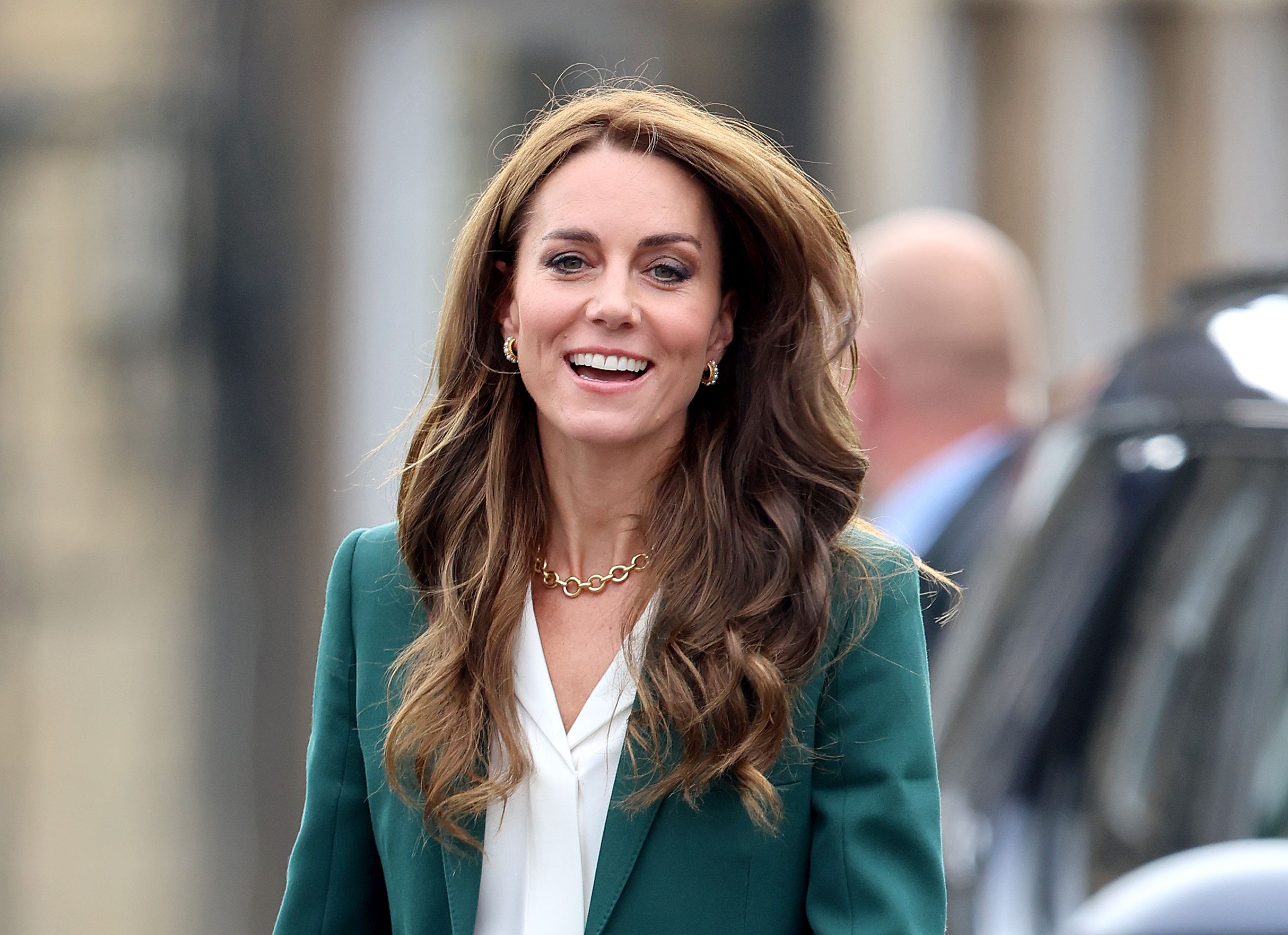 Kate Middleton Steps Out For an Official Visit With a Personal