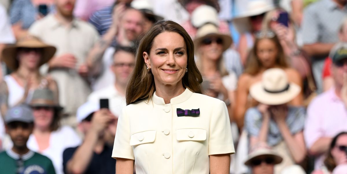 Princess Kate Returns to Wimbledon in Elegant Monochrome Outfit
