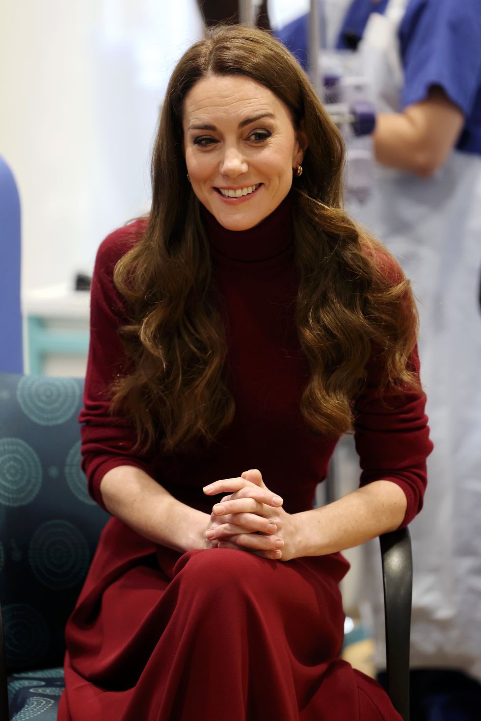 the princess of wales visits the royal marsden hospital