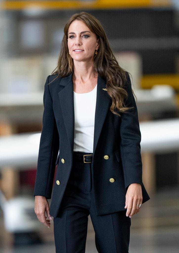 the princess of wales visits royal naval air station yeovilton