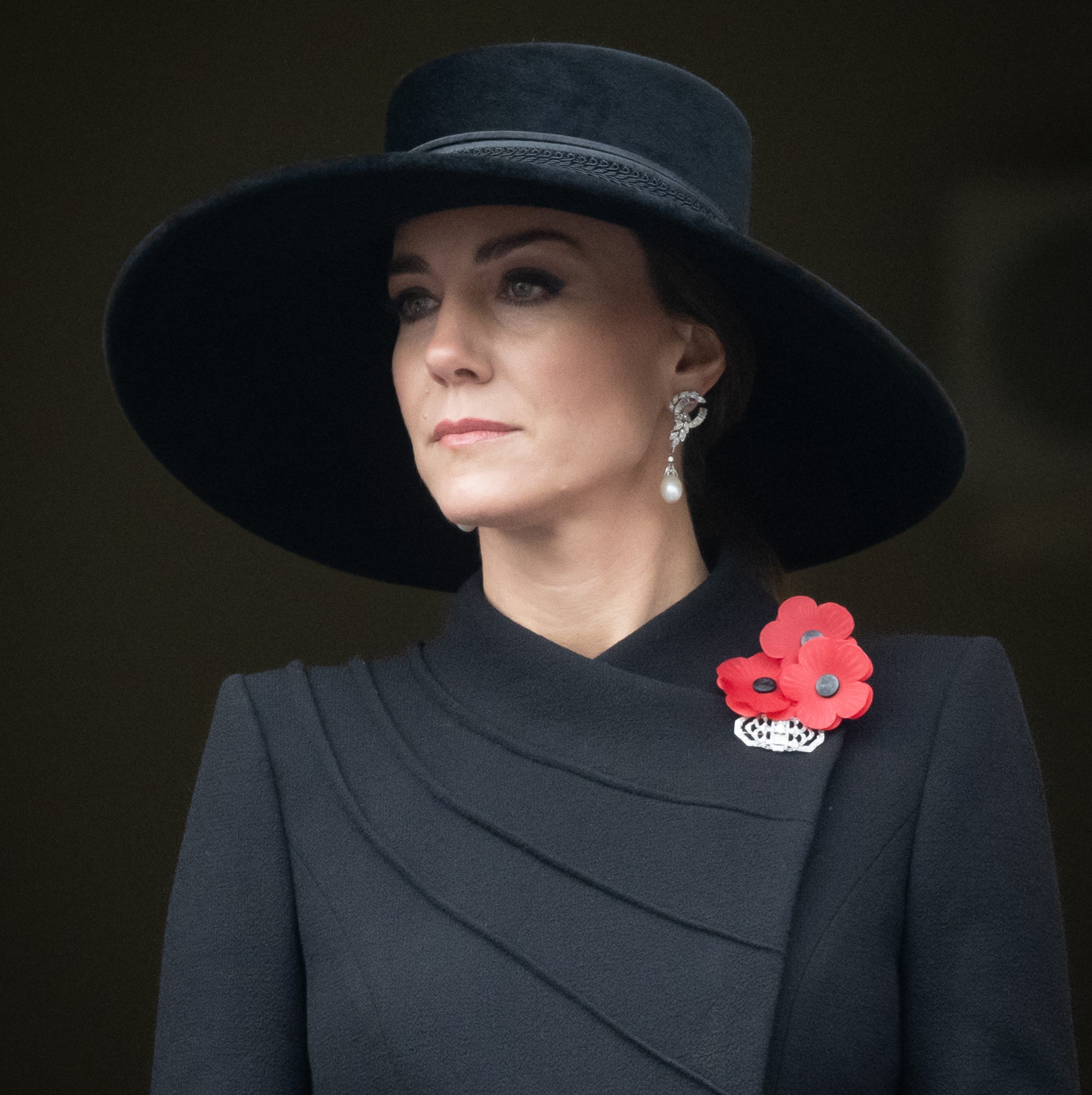 Princess Kate Makes a Solemn Appearance at Remembrance Day Service