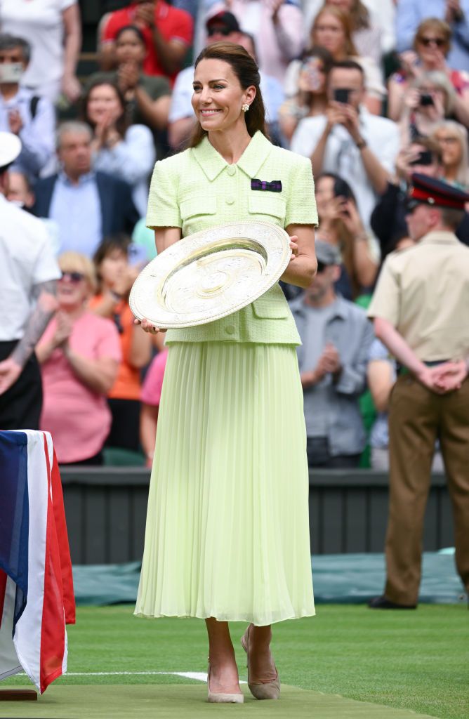 the princess of wales attends wimbledon 2023 day 13