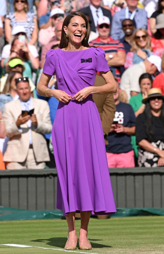 Kate’s affordable Wimbledon earrings have also been worn by Hailey Bieber