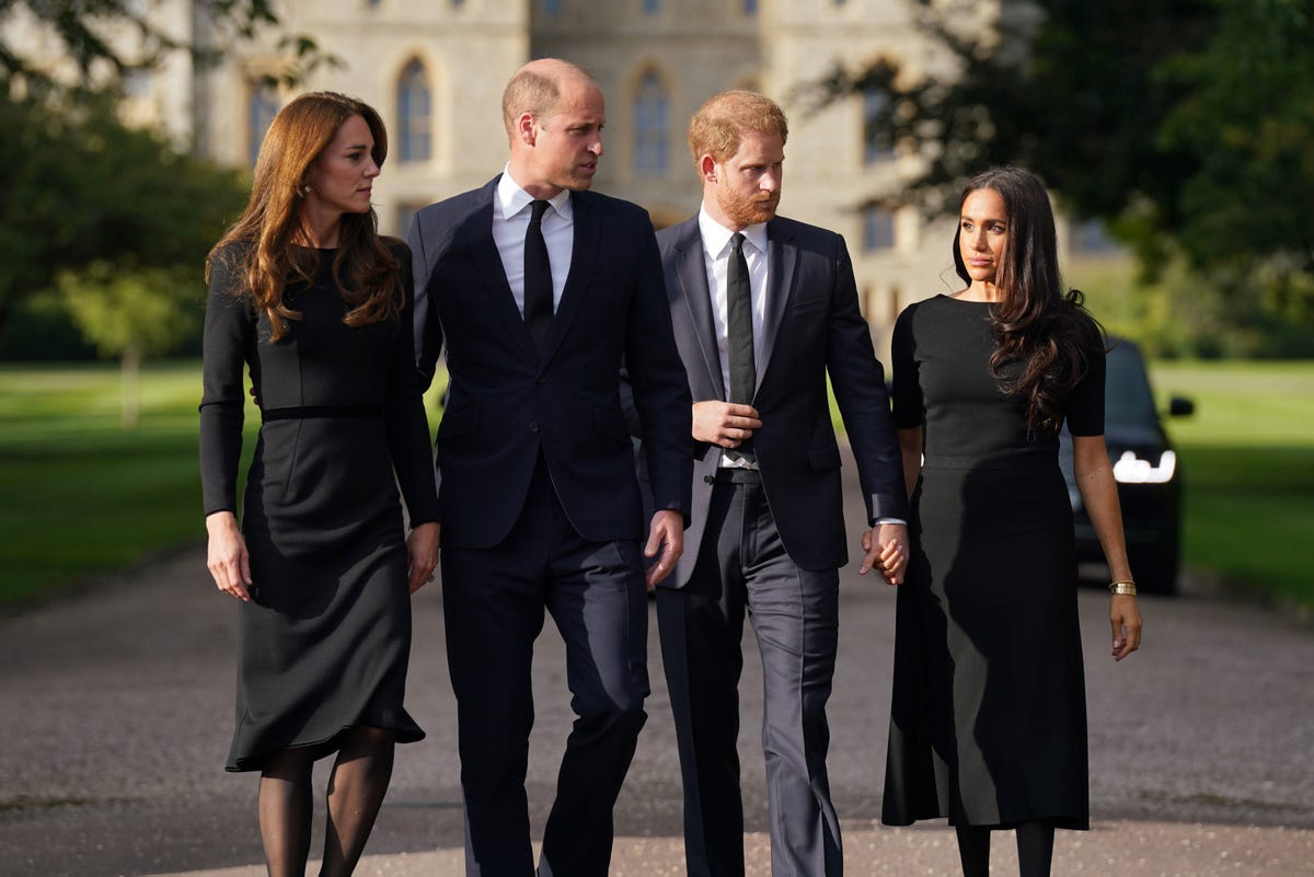 Meghan Markle, Kate Middleton, Prince Harry, and Prince William Have ...