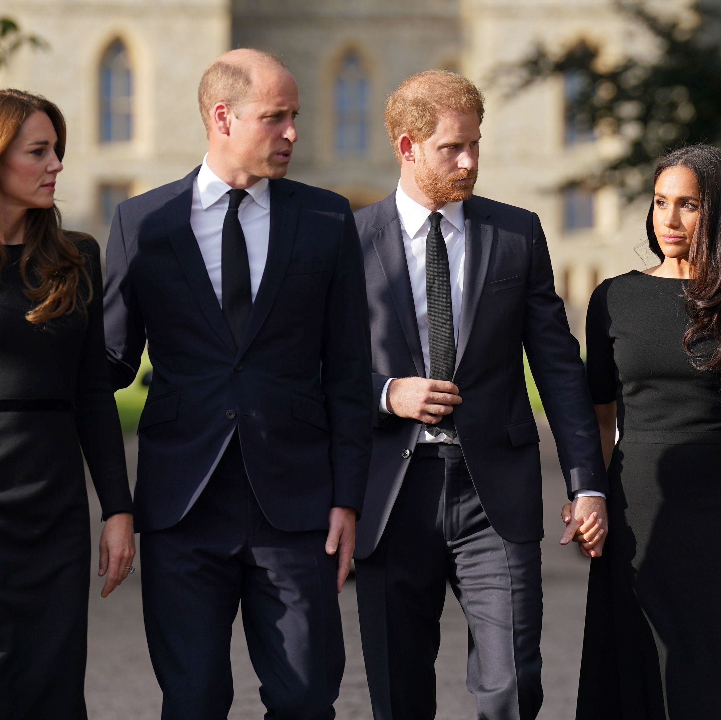 A new book details how Kate and William really saw Meghan and Harry permanently stepping back from royal family roles.