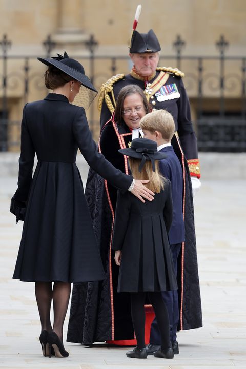 kate at the state funeral of queen elizabeth ii