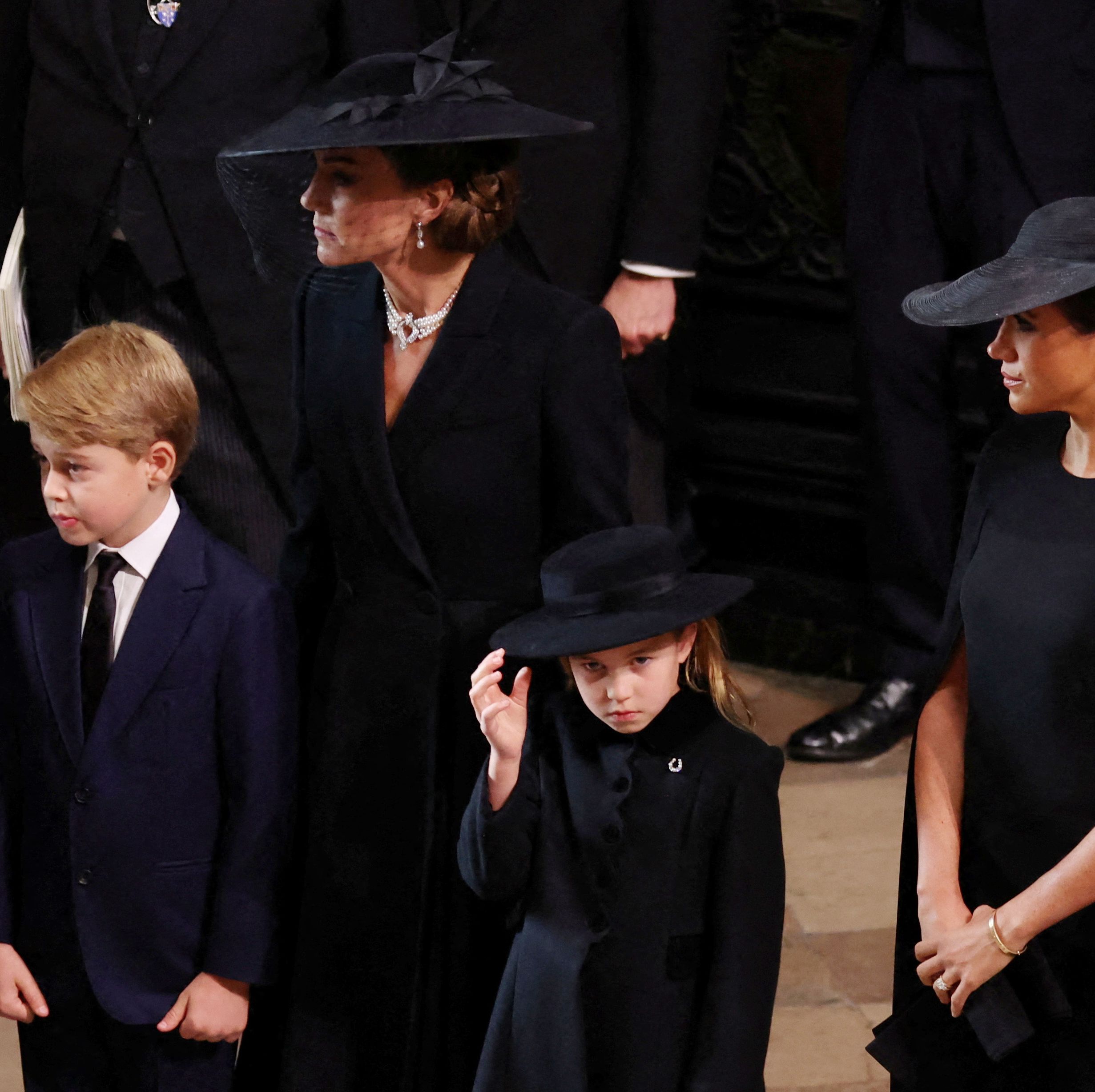 The Duchess of Sussex put on a united front with the royal family.