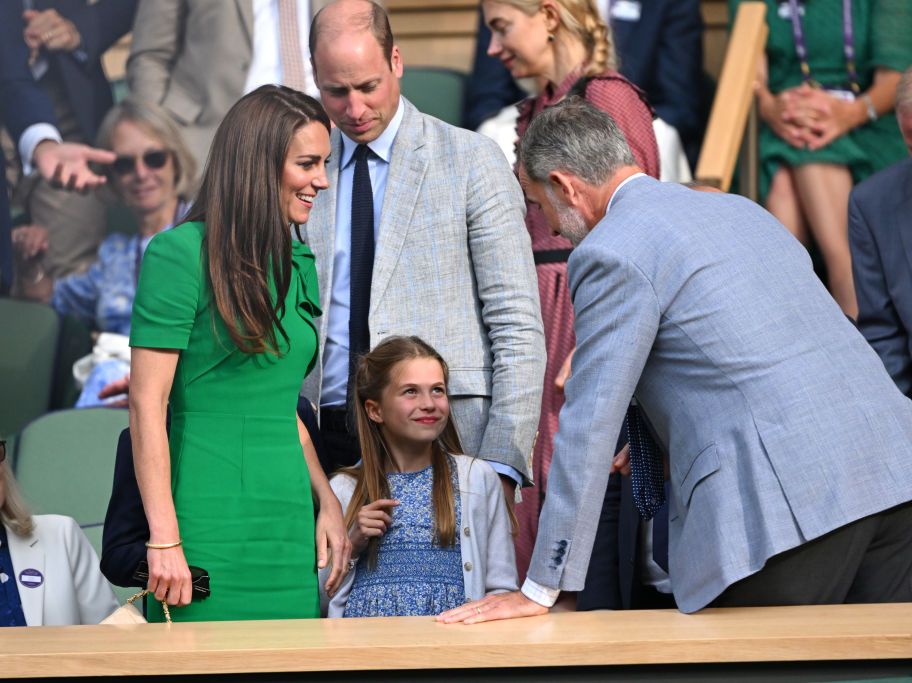 Prince George, Princess Charlotte join parents at Wimbledon men's final -  ABC News