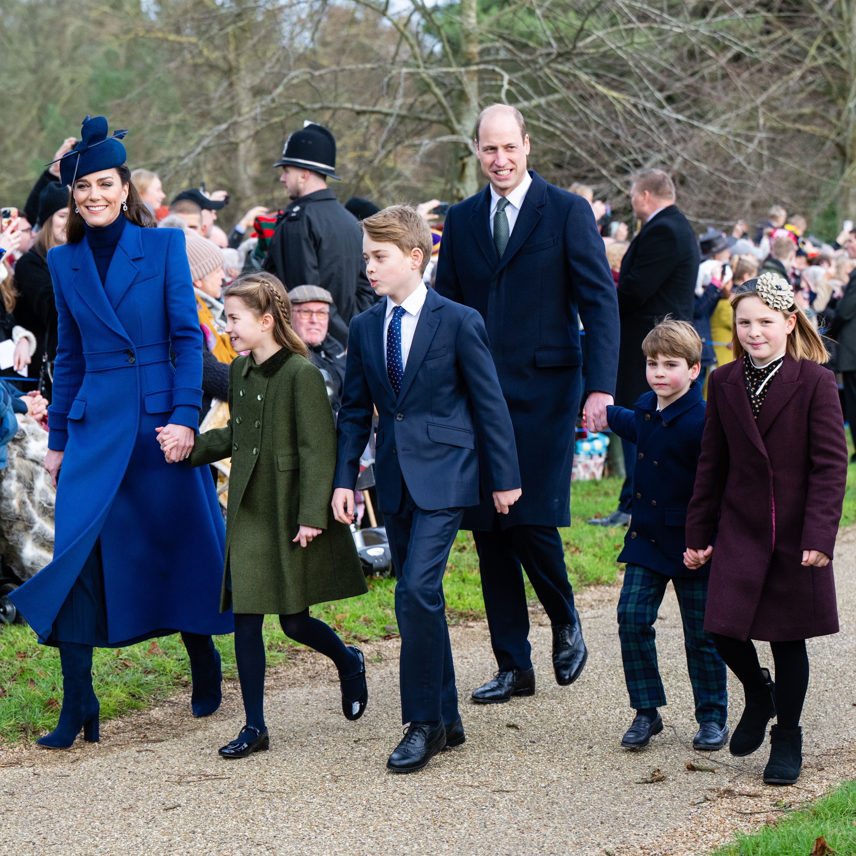 The Best Photos of the Royal Family at Sandringham on Christmas