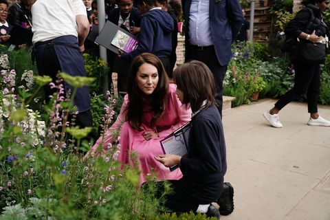 kate middleton visit the 2023 chelsea flower show