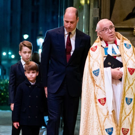 the royal family attend the "together at christmas" carol service