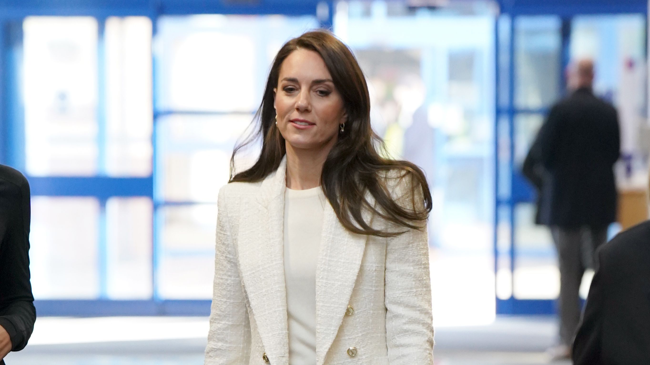 Shop Kate Middleton's White Zara Blazer