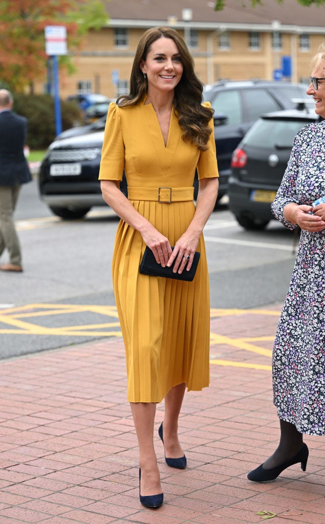 the princess of wales visits royal surrey county hospital's maternity unit