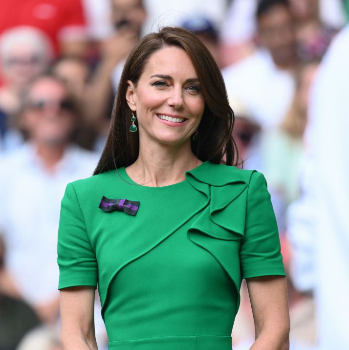 Kate Middleton Stunned in Green Dress at Wimbledon
