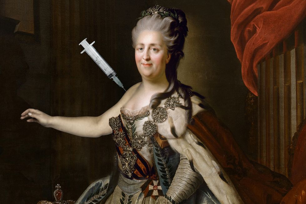 ロシアの女帝エカチェリーナ2世、ワクチン接種で歴史的貢献 