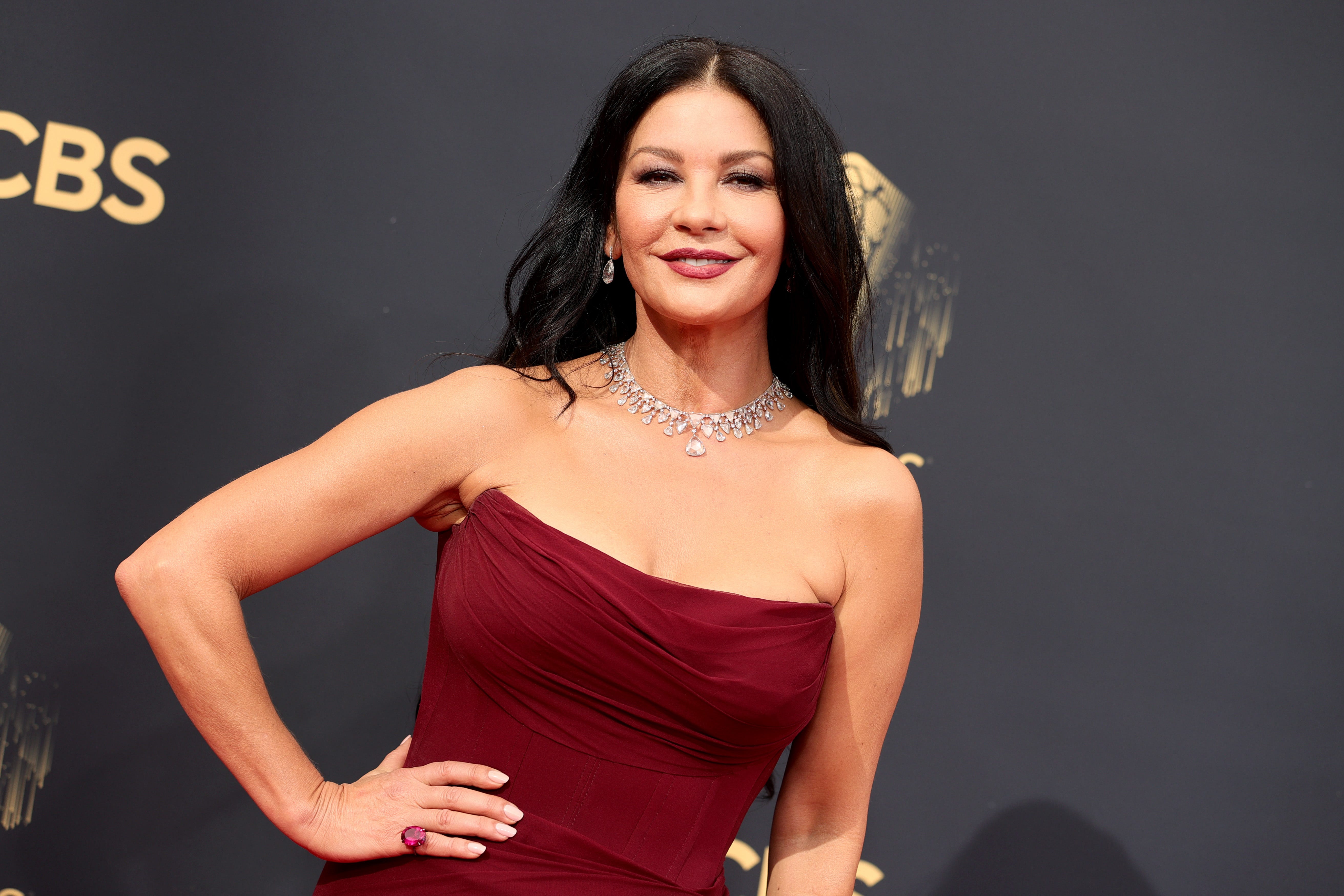 Catherine Zeta-Jones and Michael Douglas on the red carpet