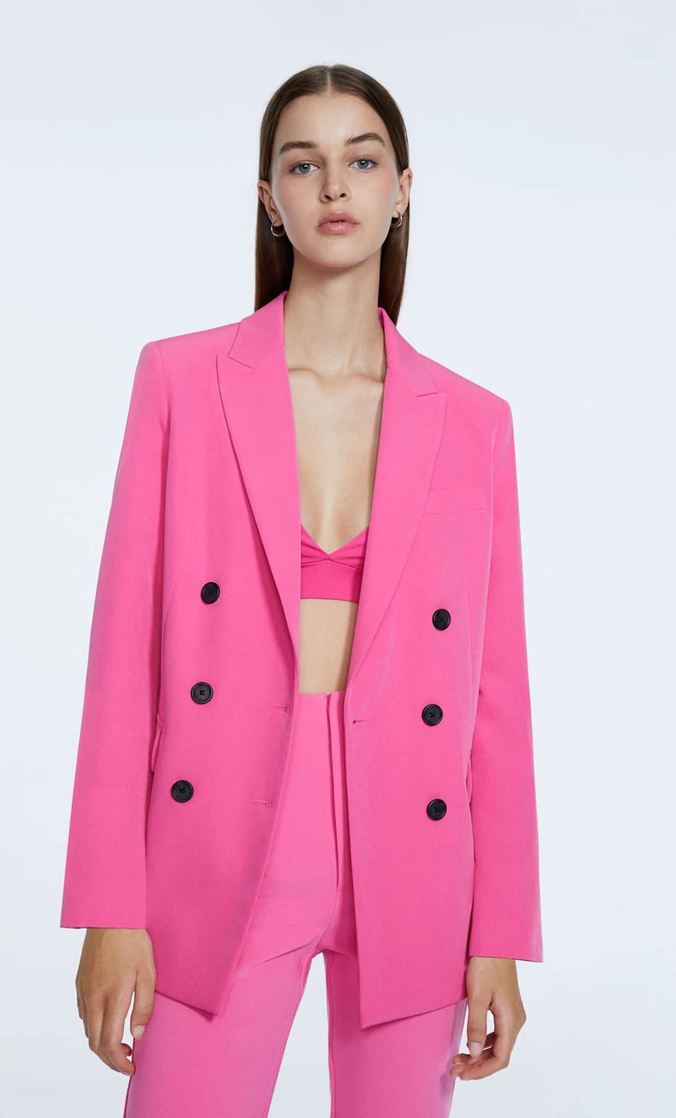vende el traje de chaqueta rosa Jones