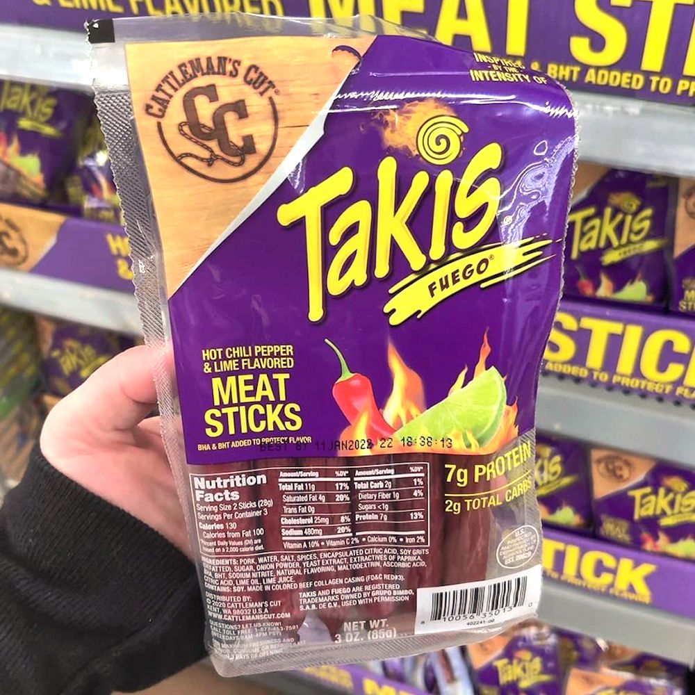 These New Takis Fuego Meat Sticks Will Bring the Heat to Snack Time