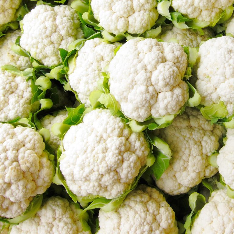 healthiest vegetables cauliflower