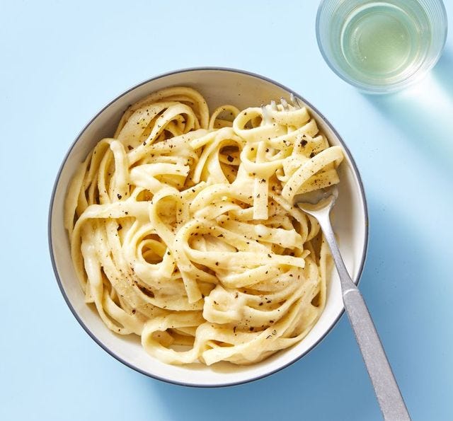 best vegan christmas dinner recipes  creamy cauliflower alfredo