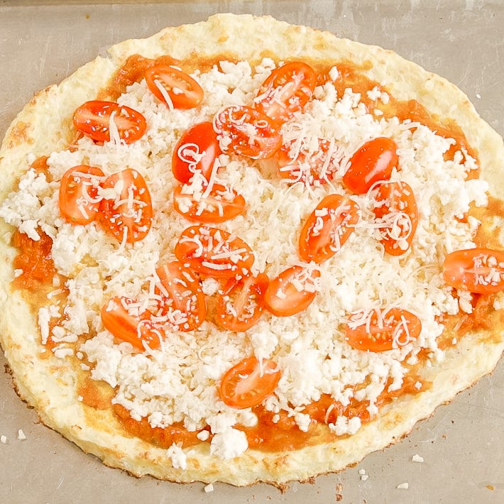 cauliflower pizza crust