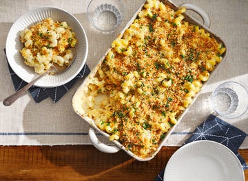 cauliflower mac n cheese