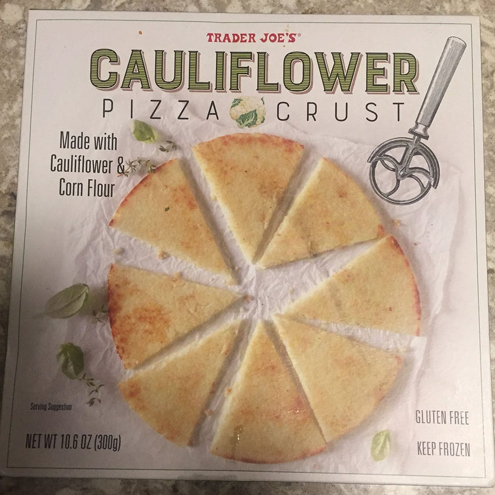 Trader Joe's Cauliflower Pizza Crust box