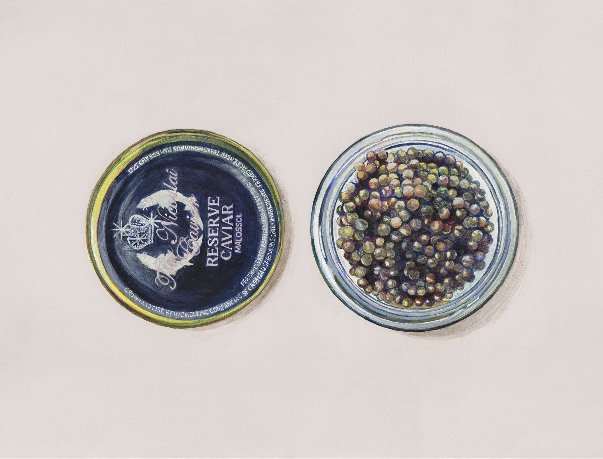 Beluga Hybrid Caviar - Malossol, Farm Raised