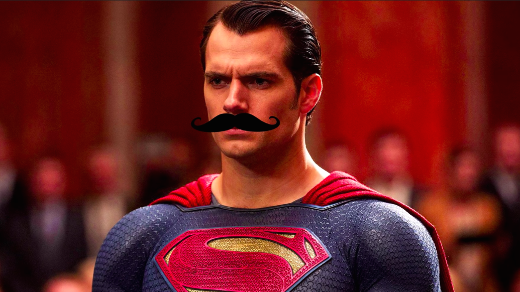 Henry Cavill Superman Mustache Image - Footage of Henry Cavill's Superman  Mustache Has Leaked