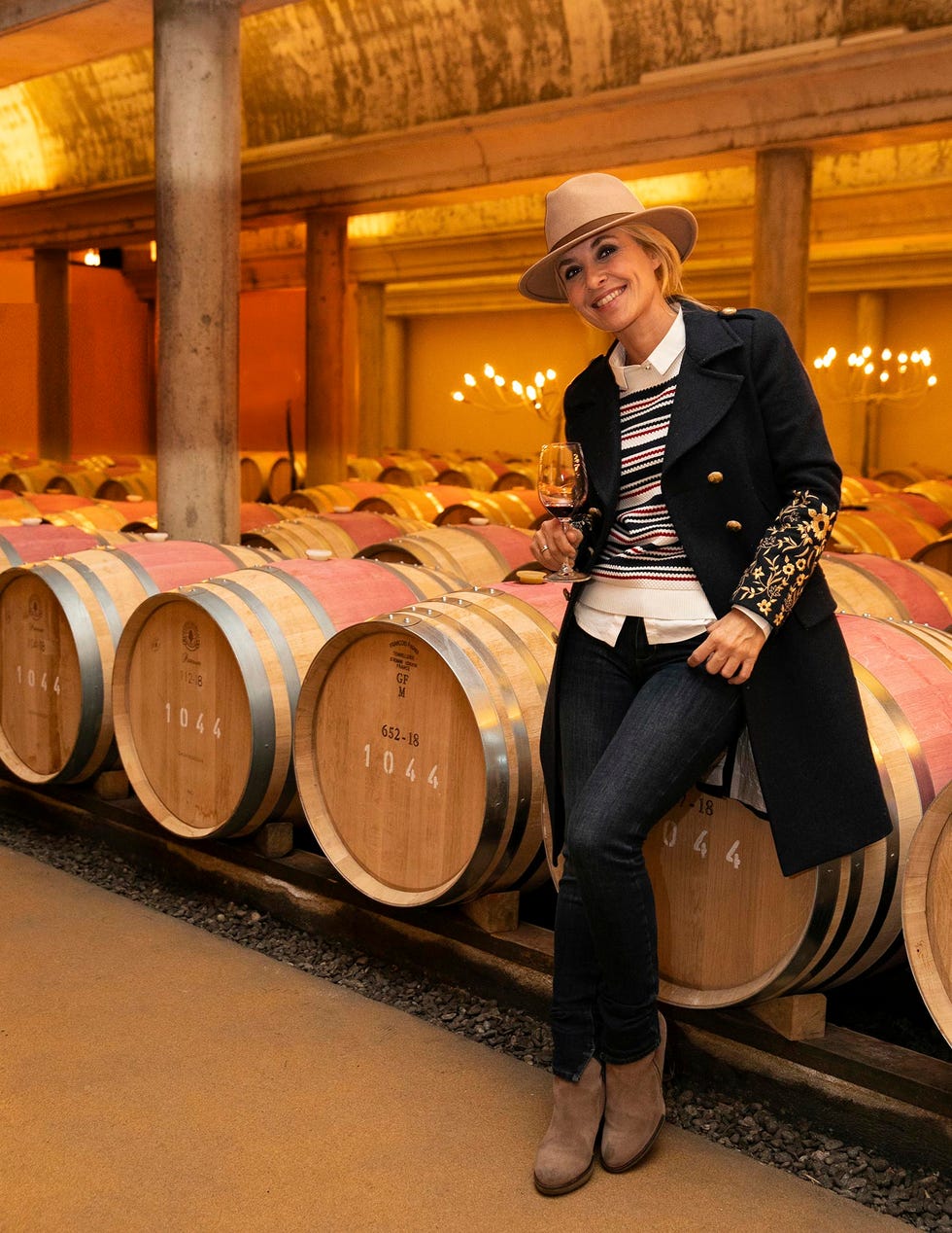 Barrel, Winery, Jeans, Winemaker, Photo shoot, Wine cellar, Jacket, 