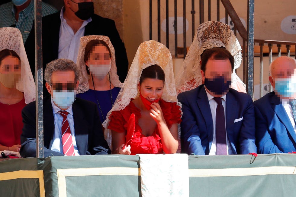 cayetana rivera en la corrida goyesca de 2021