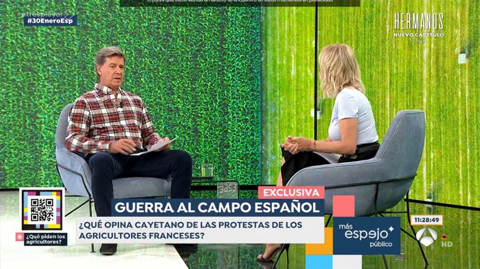 cayetano martinez de irujo en espejo publico con susanna griso