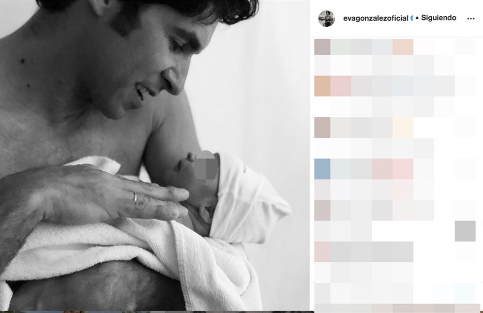 eva gonzález y la fotografía inédita de cayetano y su hijo