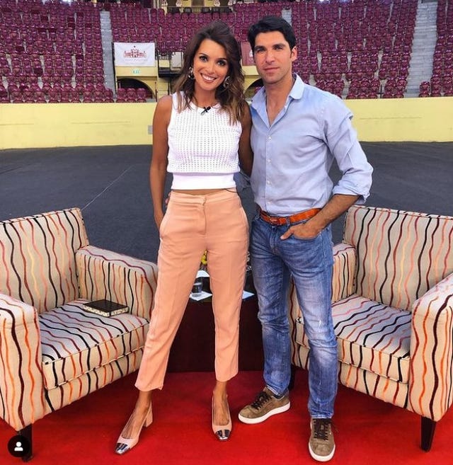cerqueira y cayetano rivera, en una foto juntos en instagram de 2019