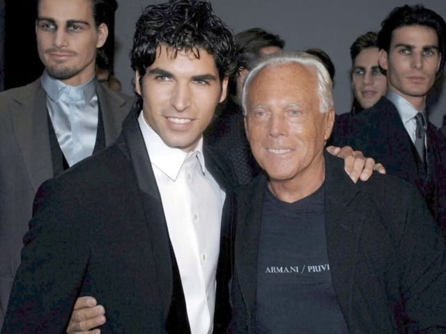 cayetano rivera y giorgia armani