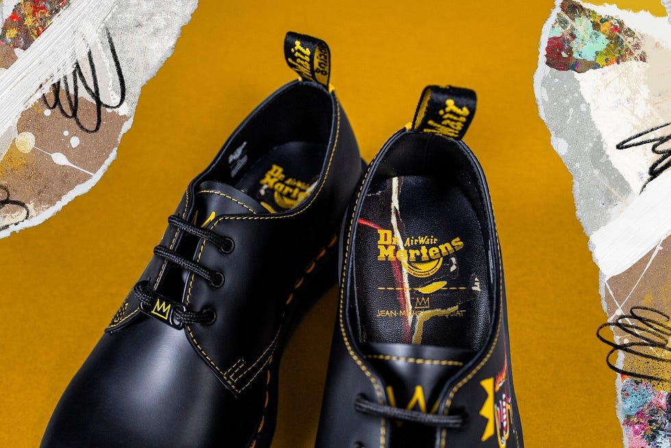 Dr. Martens 馬汀鞋致敬塗鴉鬼才Basquiat！1460、1461聯名款細節、價格