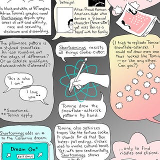 adrian tomine, shortcomings, kate isenberg