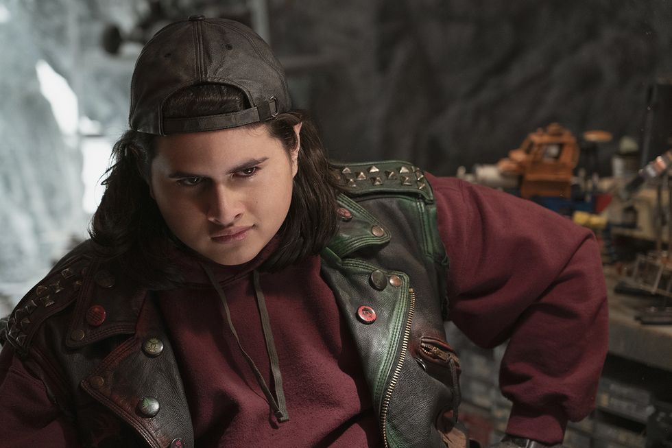 the christmas chronicles part two l to r julian dennison as belsnickel in the christmas chronicles part two cr joseph lederernetflix © 2020