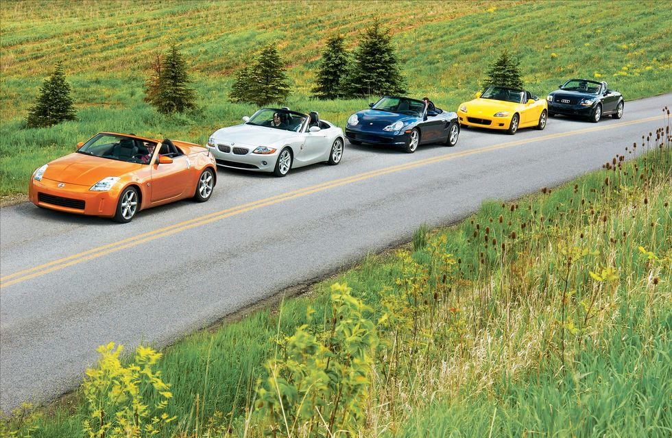 Tested: 2003 Topless Sports Car Showdown