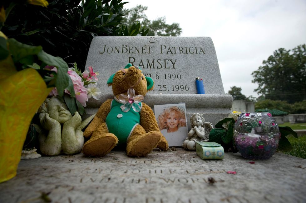 JonBenet Ramsey's headstone