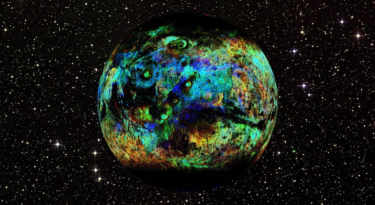 De kleuren op deze wereldkaart van Mars markeren gebieden met kraters van verschillende grootten Door ongeveer negentig miljoen secondaire kratertjes op de Rode Planeet te inventariseren zijn onderzoekers erin geslaagd om de ouderdom van verschillende regios op Mars te bepalen en vervolgens de herkomst van een groep zeldzame Martiaanse meteorieten tot n specifieke krater te herleiden
