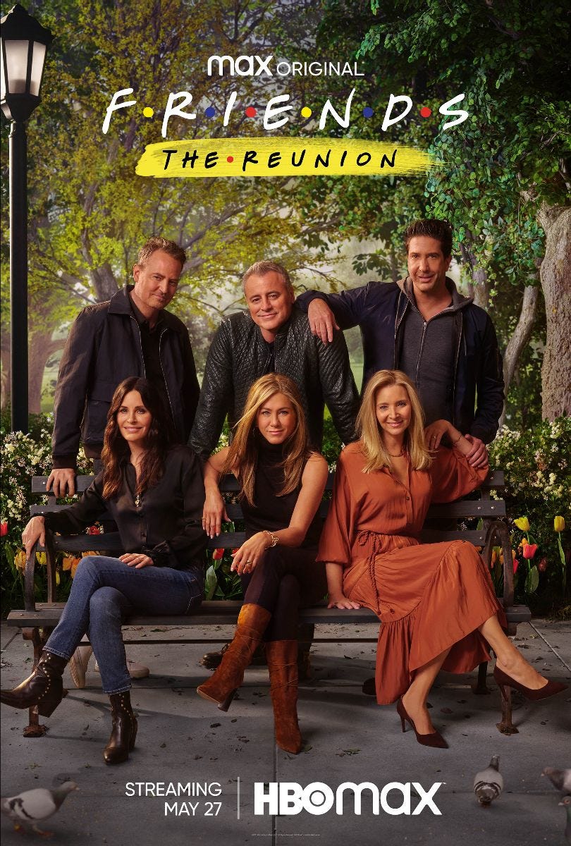 preview for Friends: The Reunion official trailer (HBO Max)