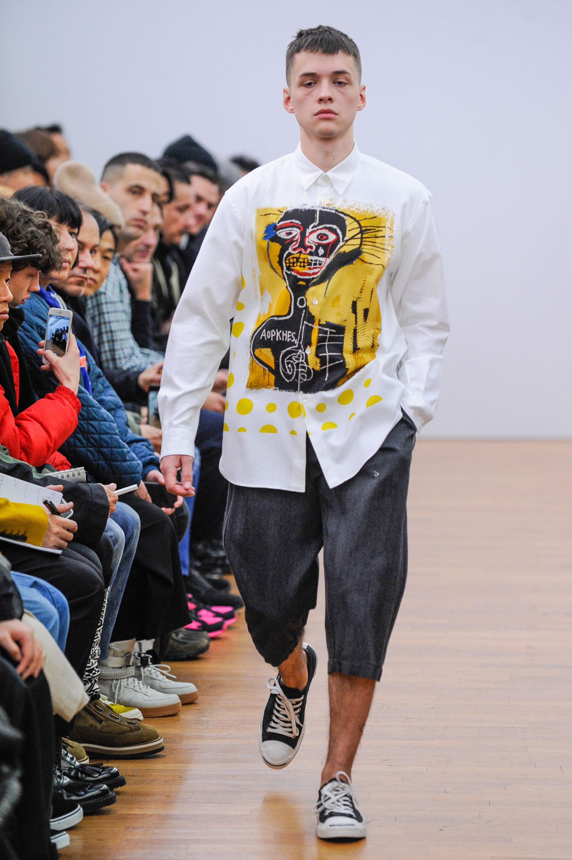 The Comme des Gar ons Shirt x Basquiat Collab Is an Actual Work of Art